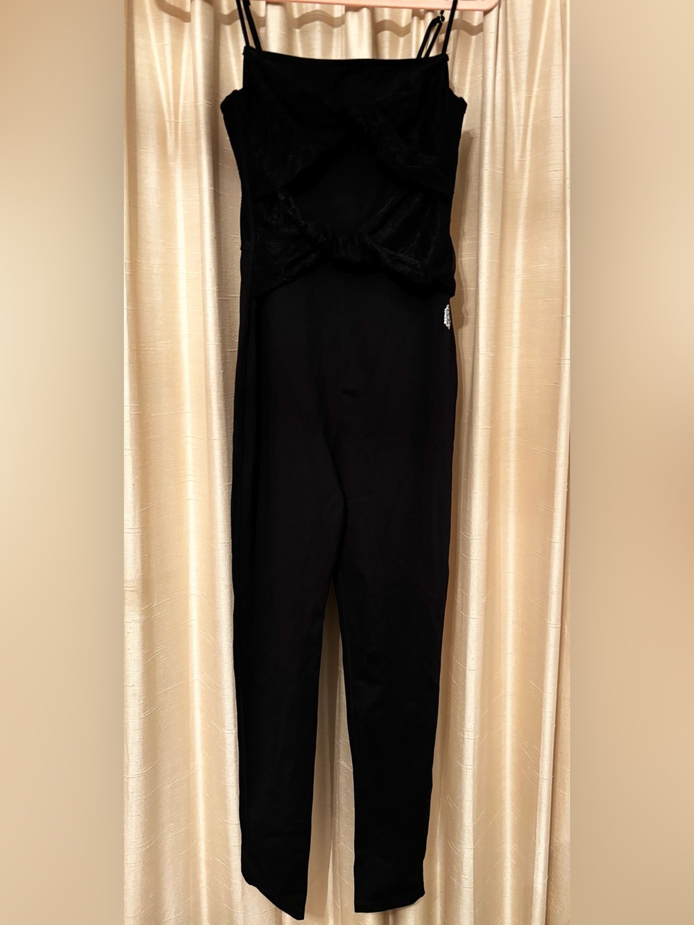 NWT! Free People Movement black jumpsuit (size M)